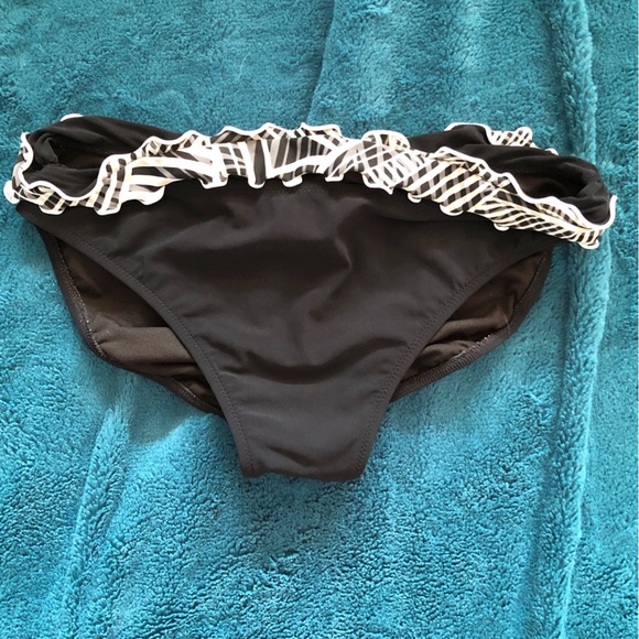 Profile bikini bottoms, black & white, Sz 10 - Picture 2 of 7
